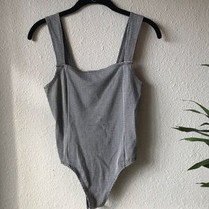 Gingham Bodysuit
